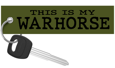 DO IT WITH DAN - THIS IS MY WARHORSE Keychain