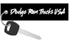 Dodge Ram Trucks U.S.A Keychain