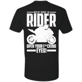 SAVE A RIDER T-SHIRT Black X-Small S M L XL 2XL 3XL 4XL 