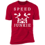 SPEED JUNKIE T-SHIRT Red X-Small S M L XL 2XL 3XL 4XL