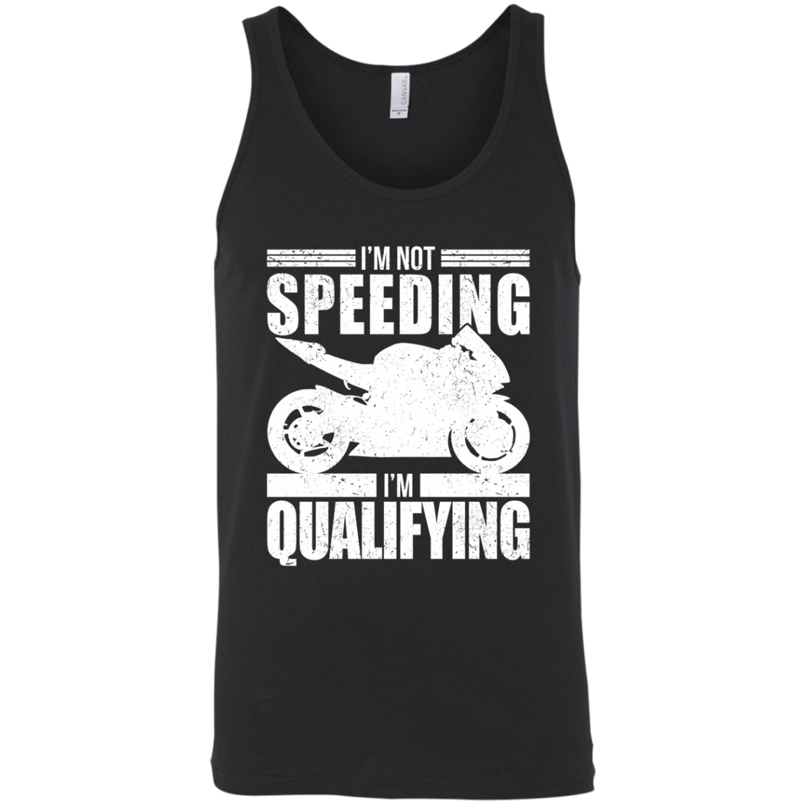 I'm Not Speeding Tank Top Black X-Small S M L XL 2XL