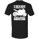 YOU'LL NEVER UNDERSTAND T-SHIRT Black X-Small S M L XL 2XL 3XL 4XL 