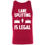 Lane Splitting Is Legal Tank Top Red X-Small S M L XL 2XL