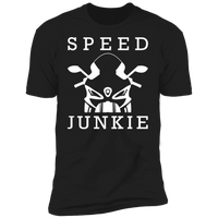 SPEED JUNKIE T-SHIRT Black X-Small S M L XL 2XL 3XL 4XL 