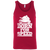 Born For Speed Tank Top Red X-Small S M L XL 2XL