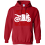 Live To Ride Hoodie Red Small Medium Large X-Large XX-Large XXX-Large 4XL 5XL 6XL