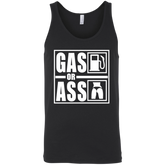 Gas or Ass Tank Top Black X-Small S M L XL 2XL