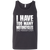 I Have Too Many Motorcycles Tank Top Dark Grey X-Small S M L XL 2XL