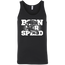 Born For Speed Tank Top Black X-Small S M L XL 2XL