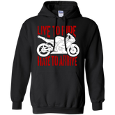 Live To Ride Hoodie Black Small Medium Large X-Large XX-Large XXX-Large 4XL 5XL 6XL