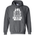 Ride & Live Today Hoodie Grey Small Medium Large X-Large XX-Large XXX-Large 4XL 5XL 6XL