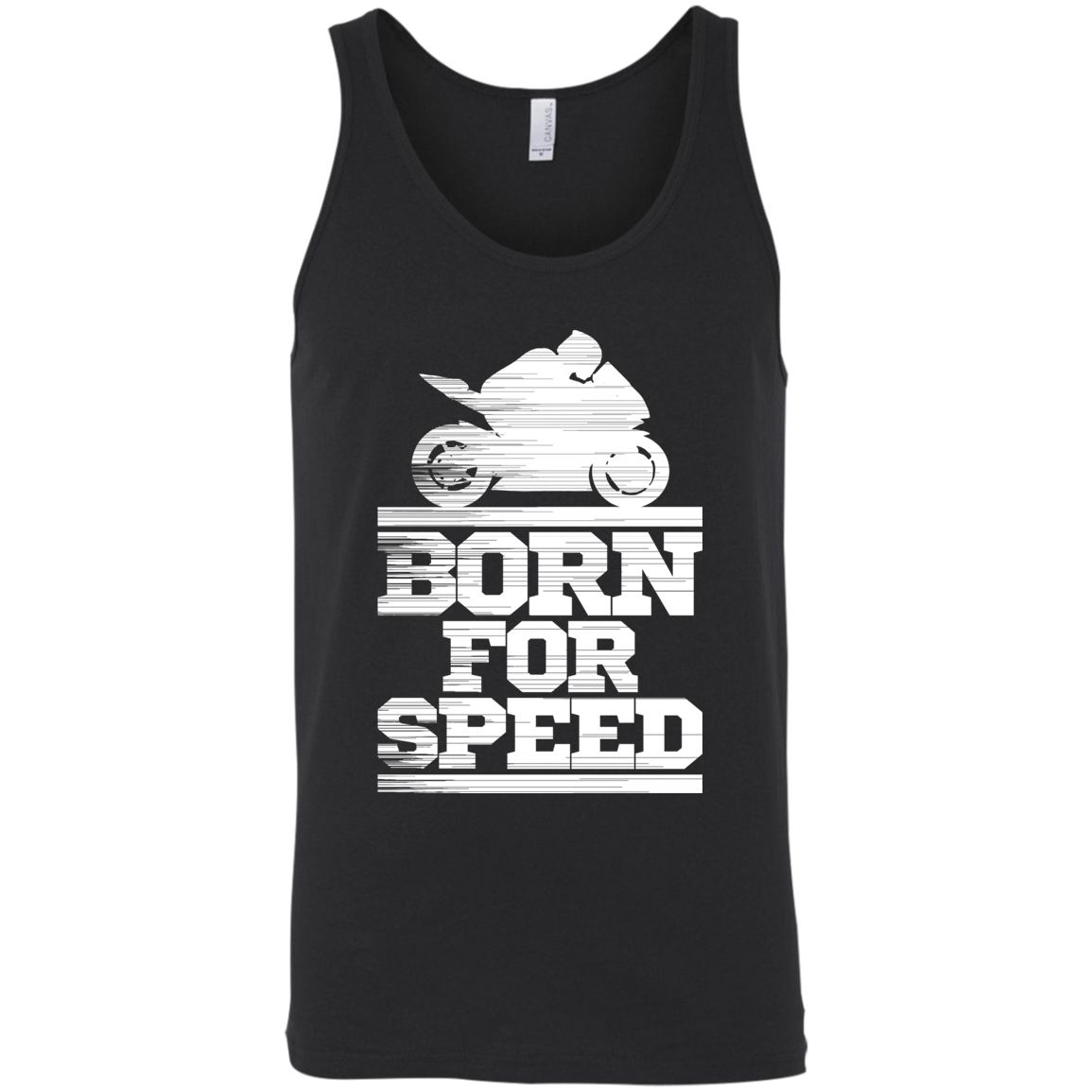 Born For Speed Tank Top Black X-Small S M L XL 2XL