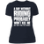 A DAY WITHOUT RIDING LADIES T-SHIRT Midnight Navy X-Small S M L XL 2XL 3XL