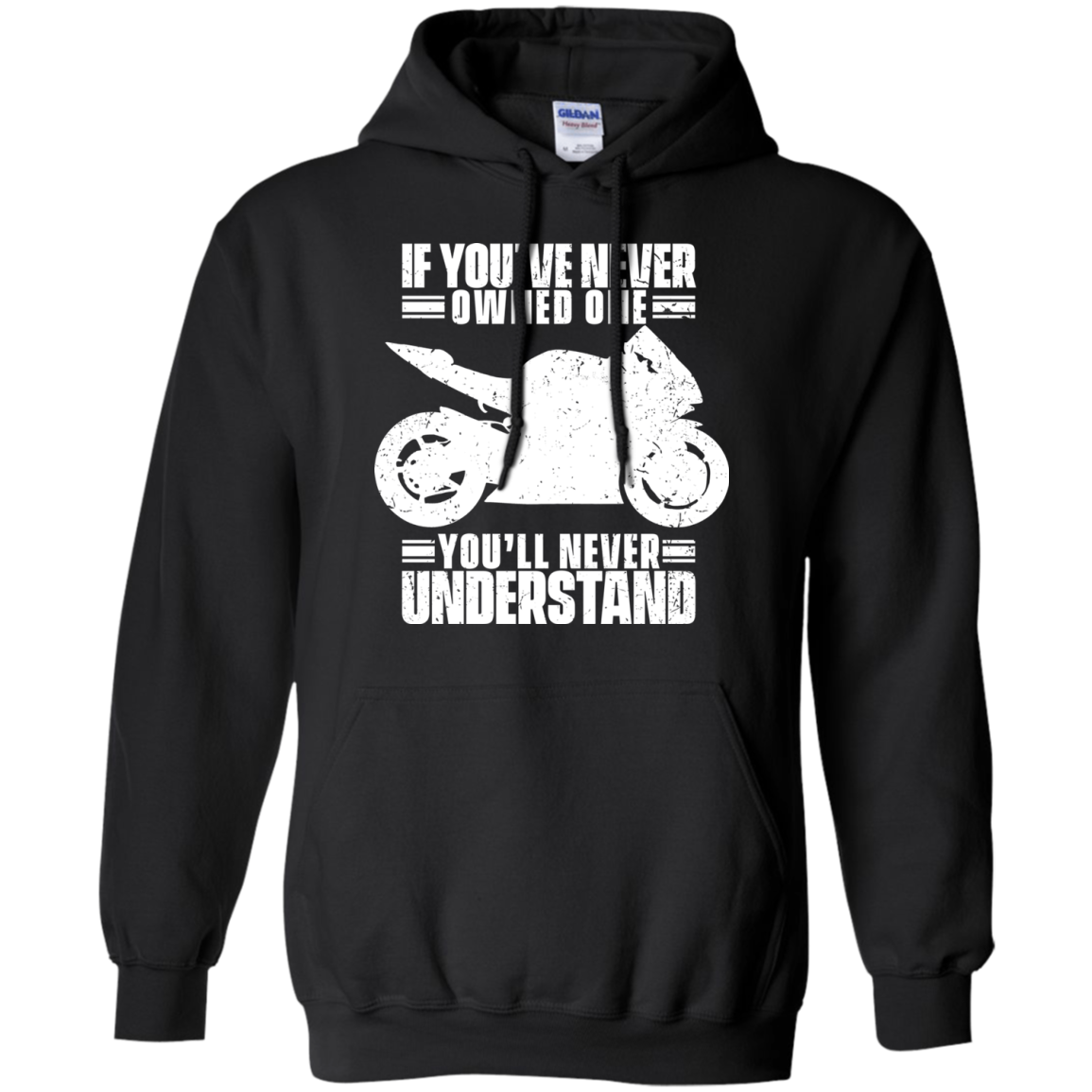 You'll Never Understand Hoodie Black Small Medium Large X-Large XX-Large XXX-Large 4XL 5XL 6XL