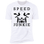 SPEED JUNKIE T-SHIRT White X-Small S M L XL 2XL 3XL 4XL 