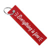Everything Is Fine - Motorcycle Keychain