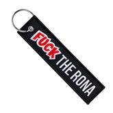 Fuck The Rona - Motorcycle Keychain