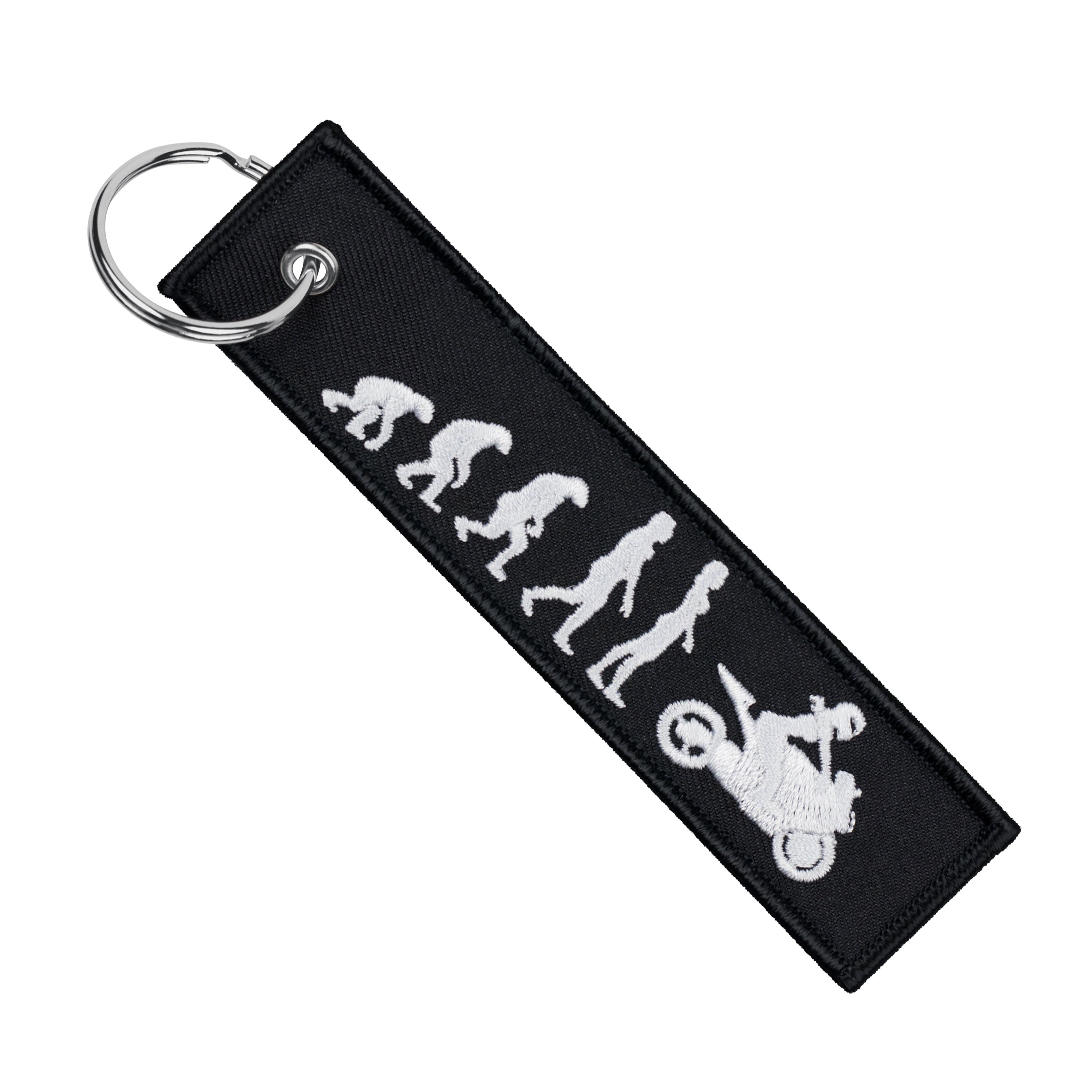 Design Key Chain For Rider Female Rider Evolution - Motorcycle Keychain - Moto Loot