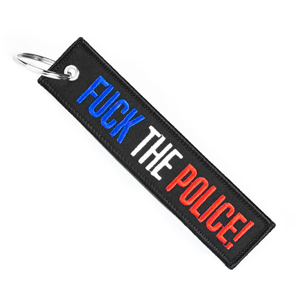 Fuck The Police! - Motorcycle Keychain - Moto Loot