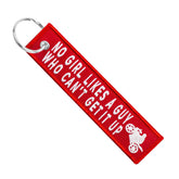 Can't Get It Up - Motorcycle Keychain