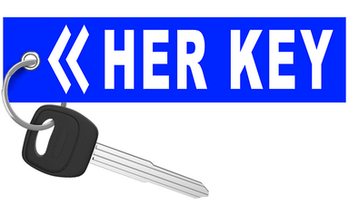 Her Key - Motorcycle Keychain