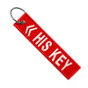 His Key - Motorcycle Keychain