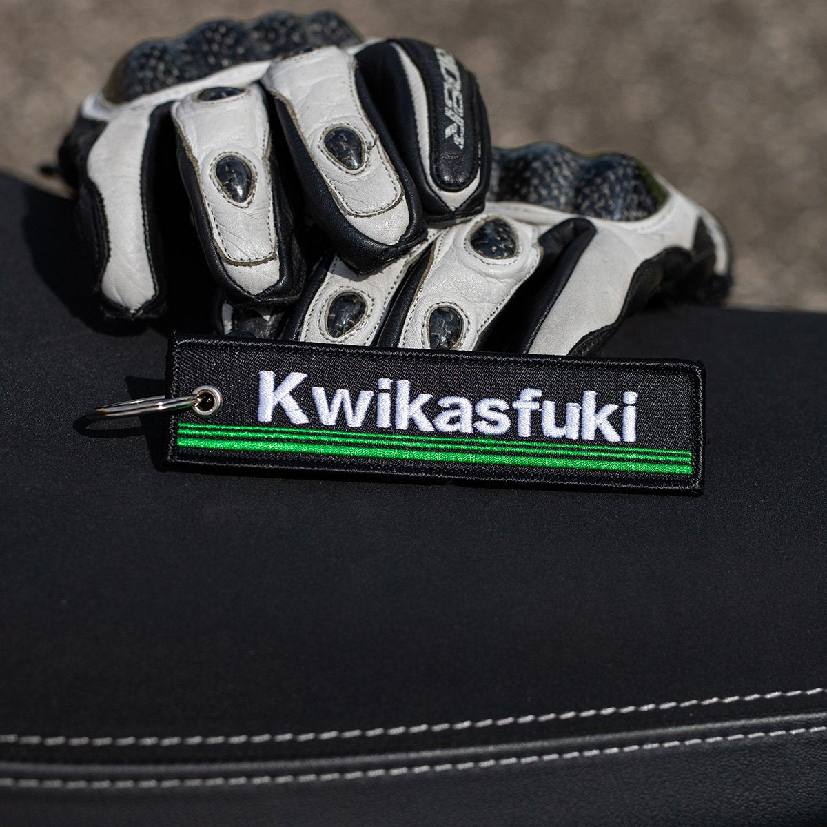 Kwikasfuki Motorcycle Keychain Moto Loot