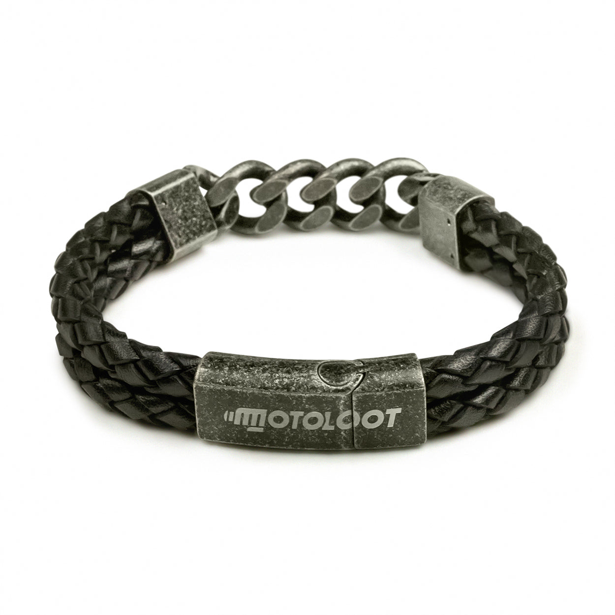 Motorcycle Chain Bracelet - Oil Slick - Moto Loot