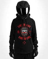 Live To Ride Scoop Pullover Hoodie