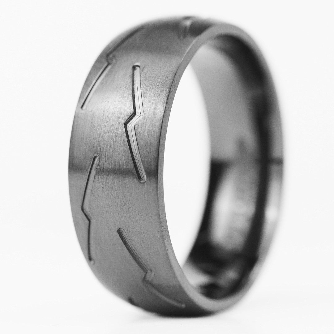 Black Wedding Ring, 8mm Tungsten Ring, Motorcycle Tire Ring, Tungsten Ring  Men, Motorcycle Tire, Tire Pattern Ring, Black Biker Ring - Etsy UK