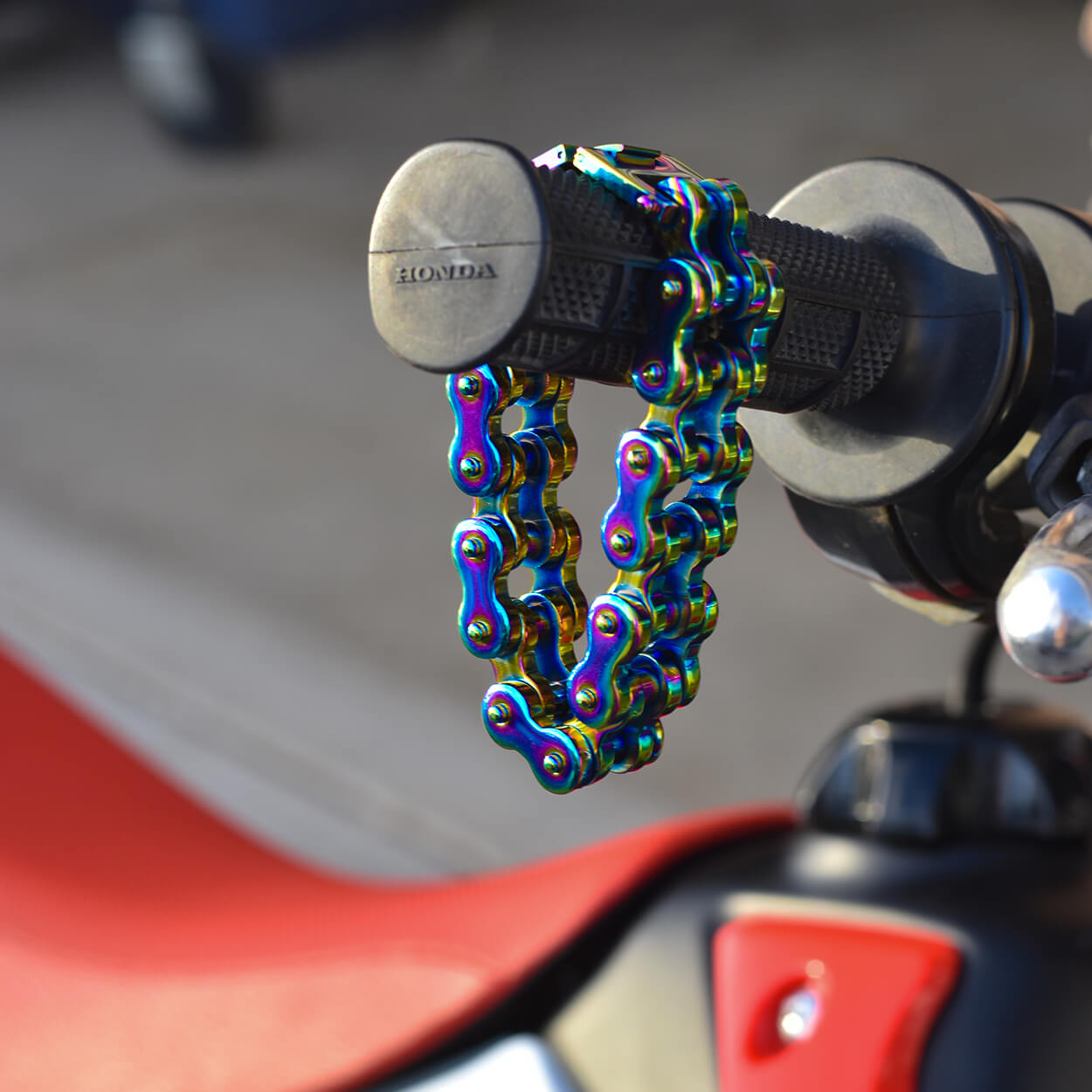 Motorcycle Chain Bracelet - Weathered Finish | Moto Loot