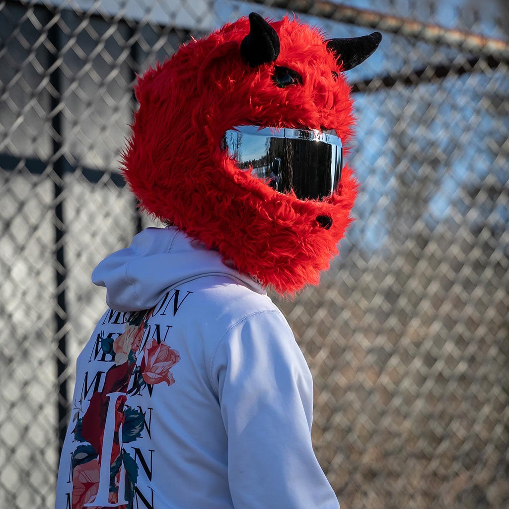 Motorcycle Helmet Cover - Devil Motorcycle Helmet Cover - Devil