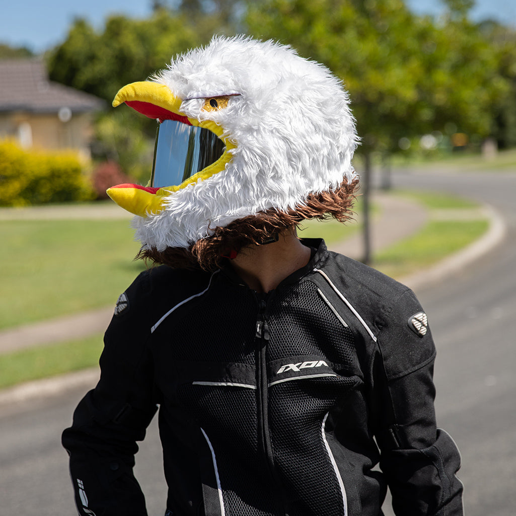 bike helmet bald head cover Motorcycle Helmet Cover - Eagle
