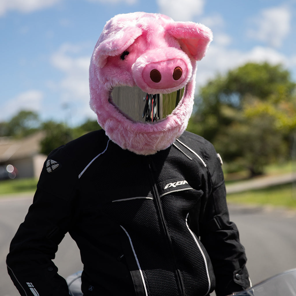 adult pig bike helmet Peppa Safety Adjustable To Fit Age 2-4 (48-52cm) : Sports & Outdoors Not just for adding more fun while riding Medieval Bascinet Helmet Pig Face