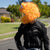 Motorcycle Helmet Cover - Red, Orange and Yellow