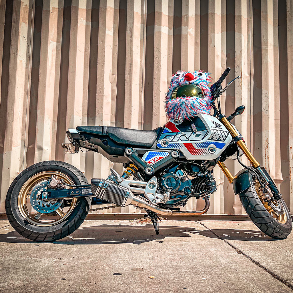 cool motorcycle helmets 2022 Daytona Detour Full Face Helmet The shell is made from ADT Top Gun Maverick custom painted