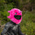 Motorcycle Helmet Cover - Pink Narwhal