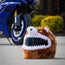 Motorcycle Helmet Cover - Angry Teddy