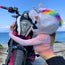 Motorcycle Helmet Cover - Unicorn