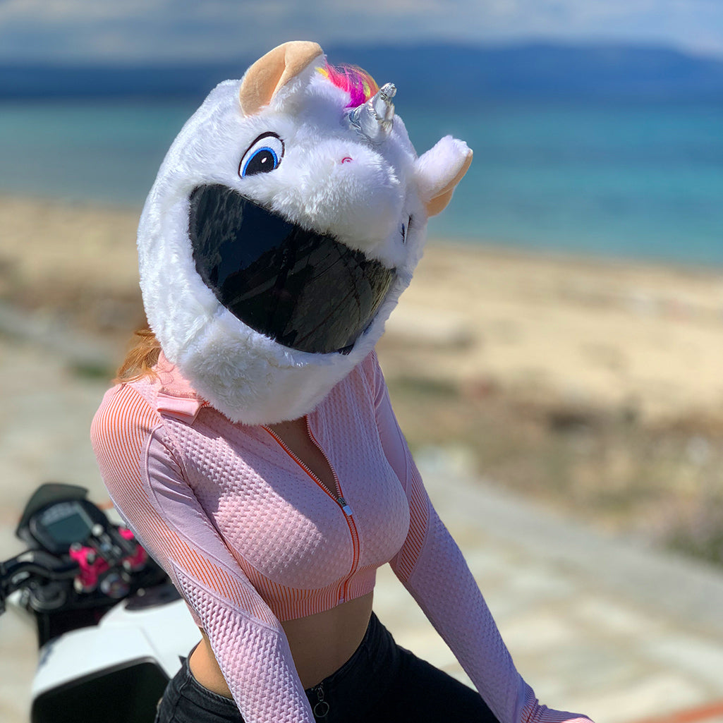 Motorcycle Helmet Cover - Unicorn Motorcycle Helmet Cover - Unicorn