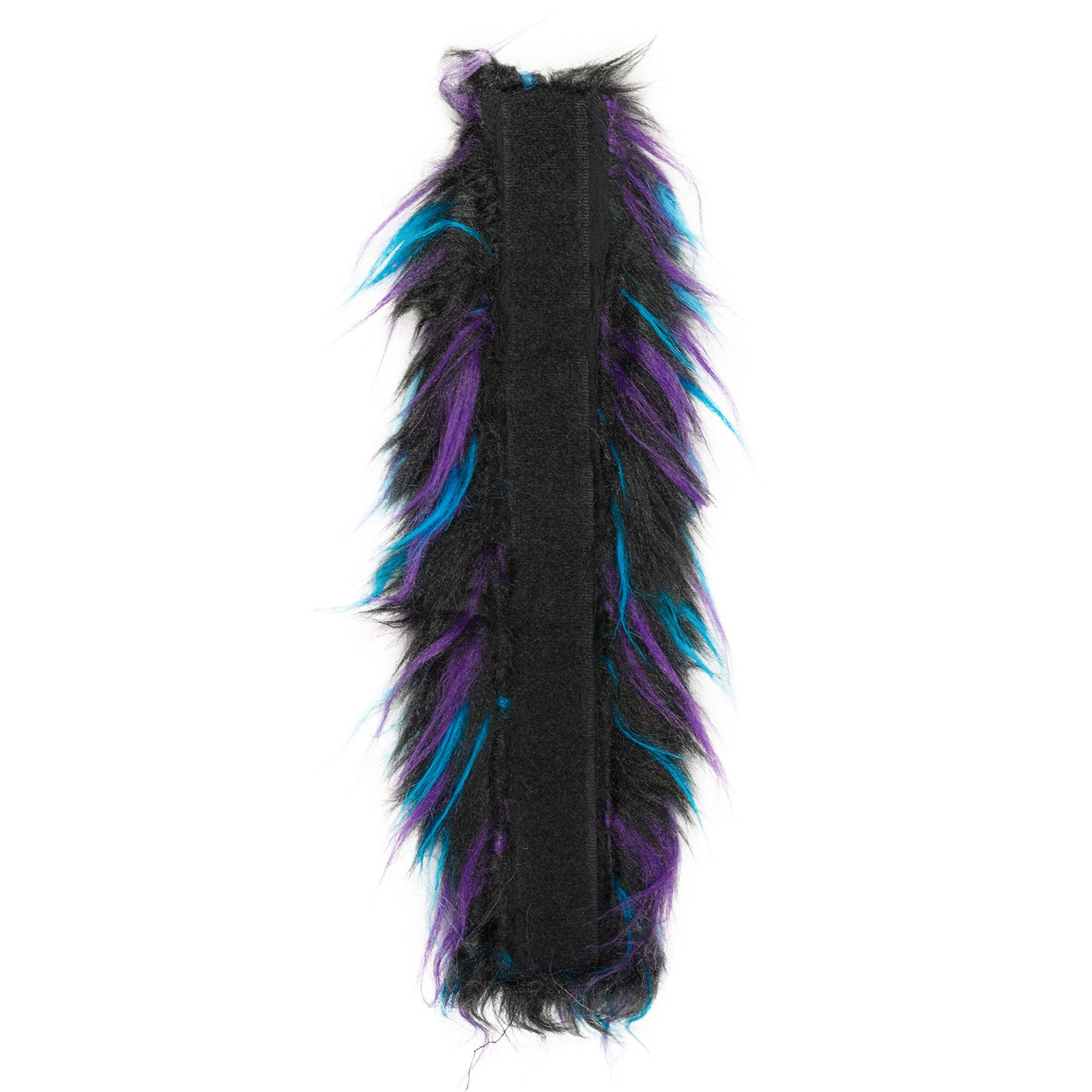 feather motorcycle helmet Motorcycle Helmet Mohawk - Blue, Black And Purple