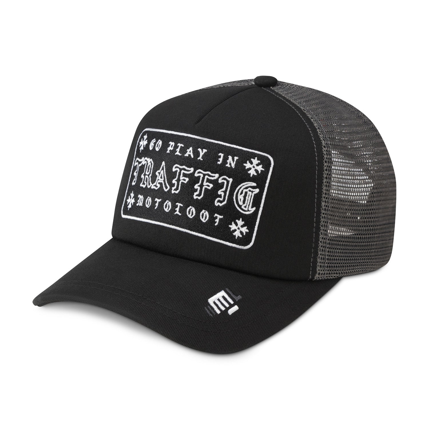 Go Play In Traffic - Motorcycle Trucker Hat