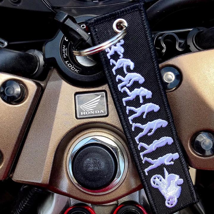 Motorcycle Evolution - Motorcycle Keychain - Moto Loot