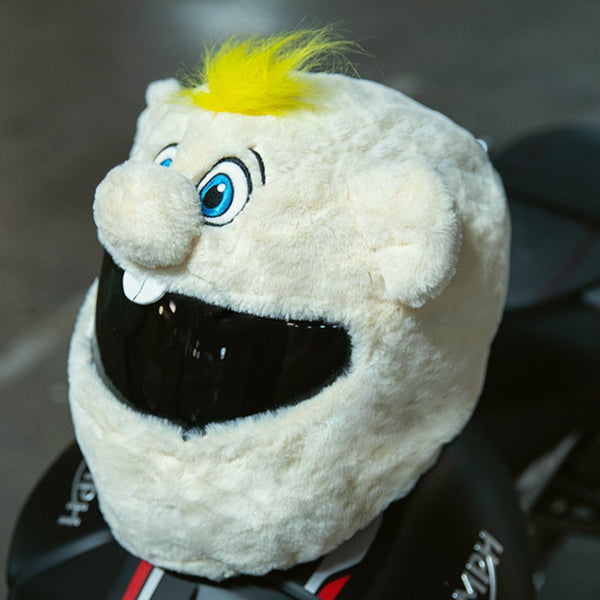 baby picture in motorcycle helmet Motorcycle Helmet Cover - Baby