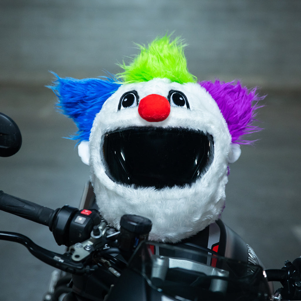 clown cover for motorcycle helmet Motorcycle Helmet Cover - Clown