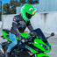 Motorcycle Helmet Cover - Green
