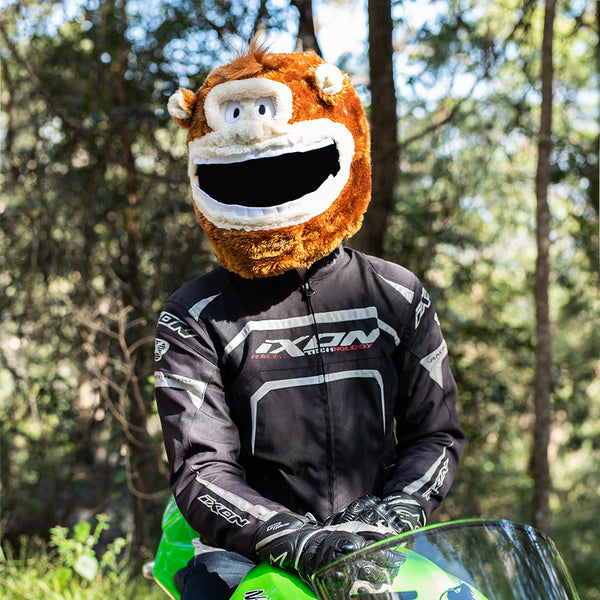 Motorcycle Helmet Cover - Monkey Motorcycle Helmet Cover - Monkey