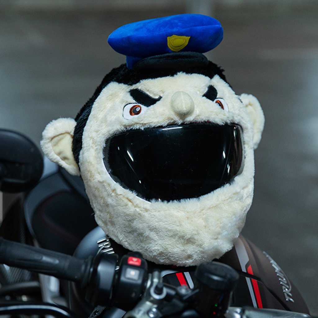 cool police motorcycle helmets Motorcycle Helmet Cover