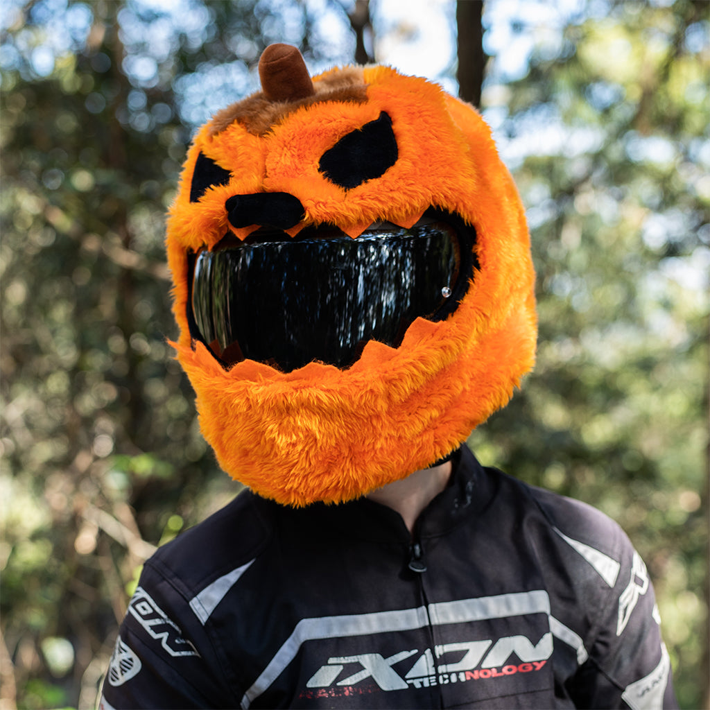 friday the 13 motorcycle helmet pumkin Moto Loot Helmet Cover For Motorcycle Helmet, Fun Rides And Gifts