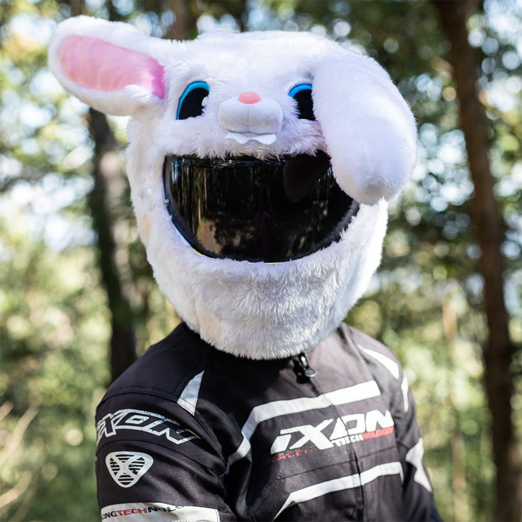 bunny motorcycle helmet cover Motorcycle Helmet Cover - Bunny